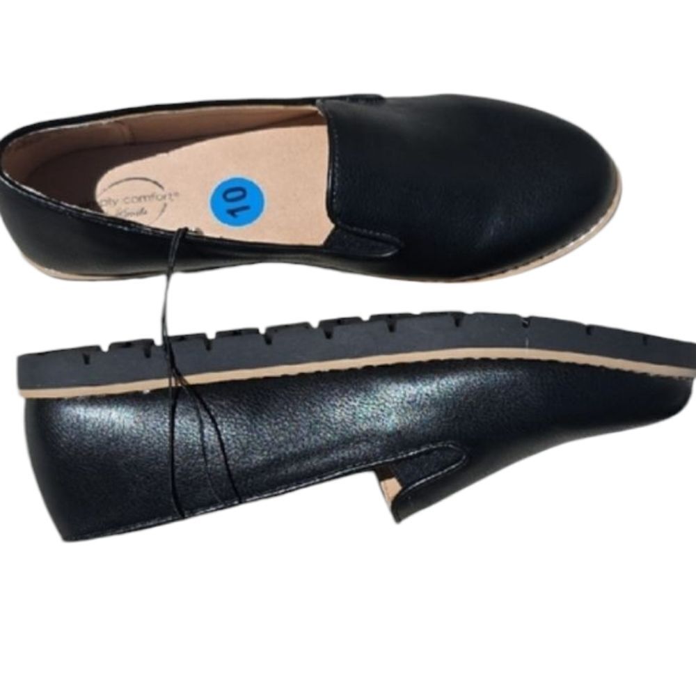Life Stride Simply Comfort Ultra Size 10 Womens Loafer Shoe Black New - Picture 12 of 17